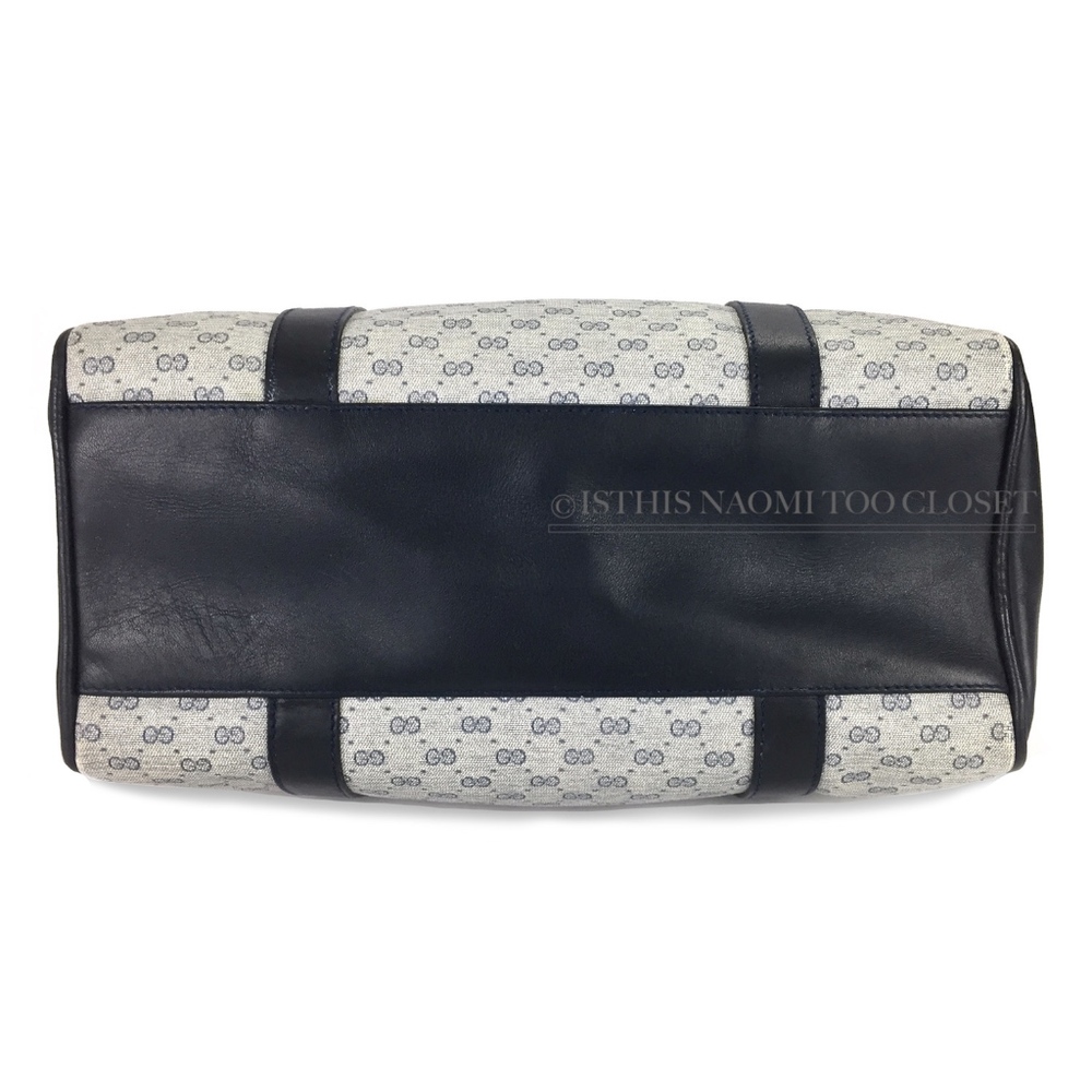 GUCCI  Italy Vintage Classic Signature Satchel - Picture 6 of 8